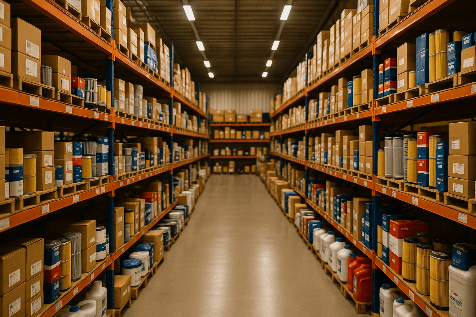 Alkatrészek raktárkészletről